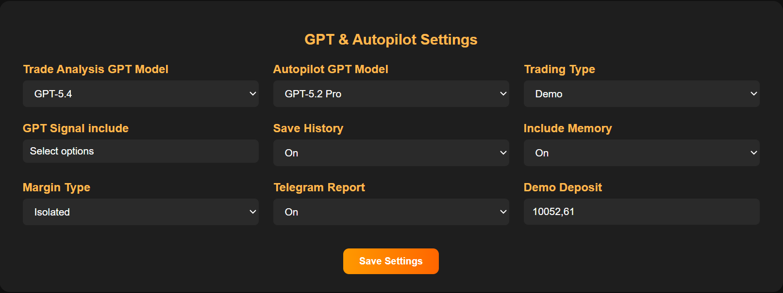 AI Trading Platform
